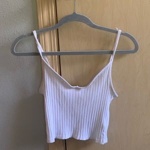 Cropped H&M v-neck cami top